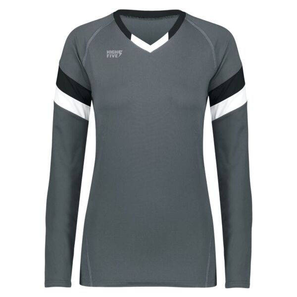 Ladies TruHit Tri-Color Long Sleeve Jersey Thumbnail