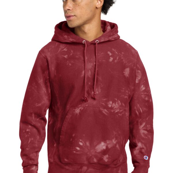 Reverse Weave ® Scrunch Dye Tie Dye Hooded Sweatshirt Thumbnail